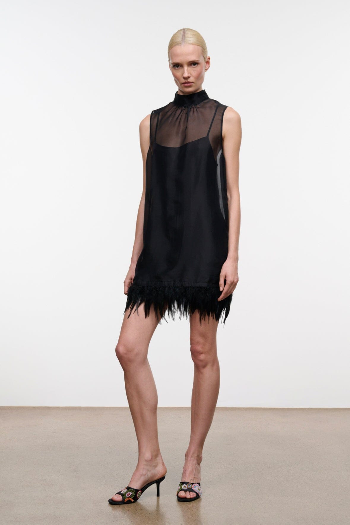 ALBEE MINI DRESS | BLACK