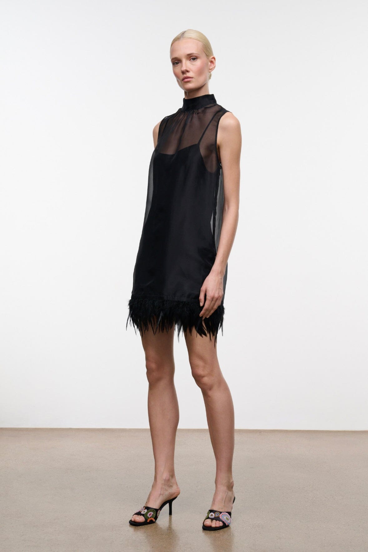 ALBEE MINI DRESS | BLACK