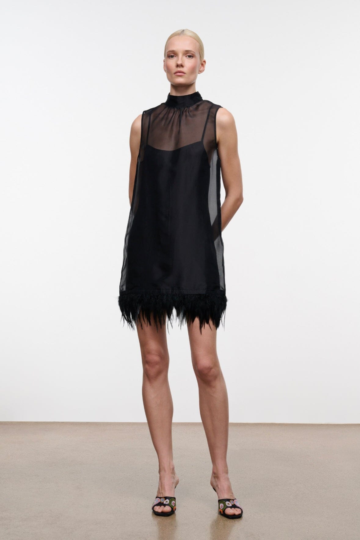 ALBEE MINI DRESS | BLACK