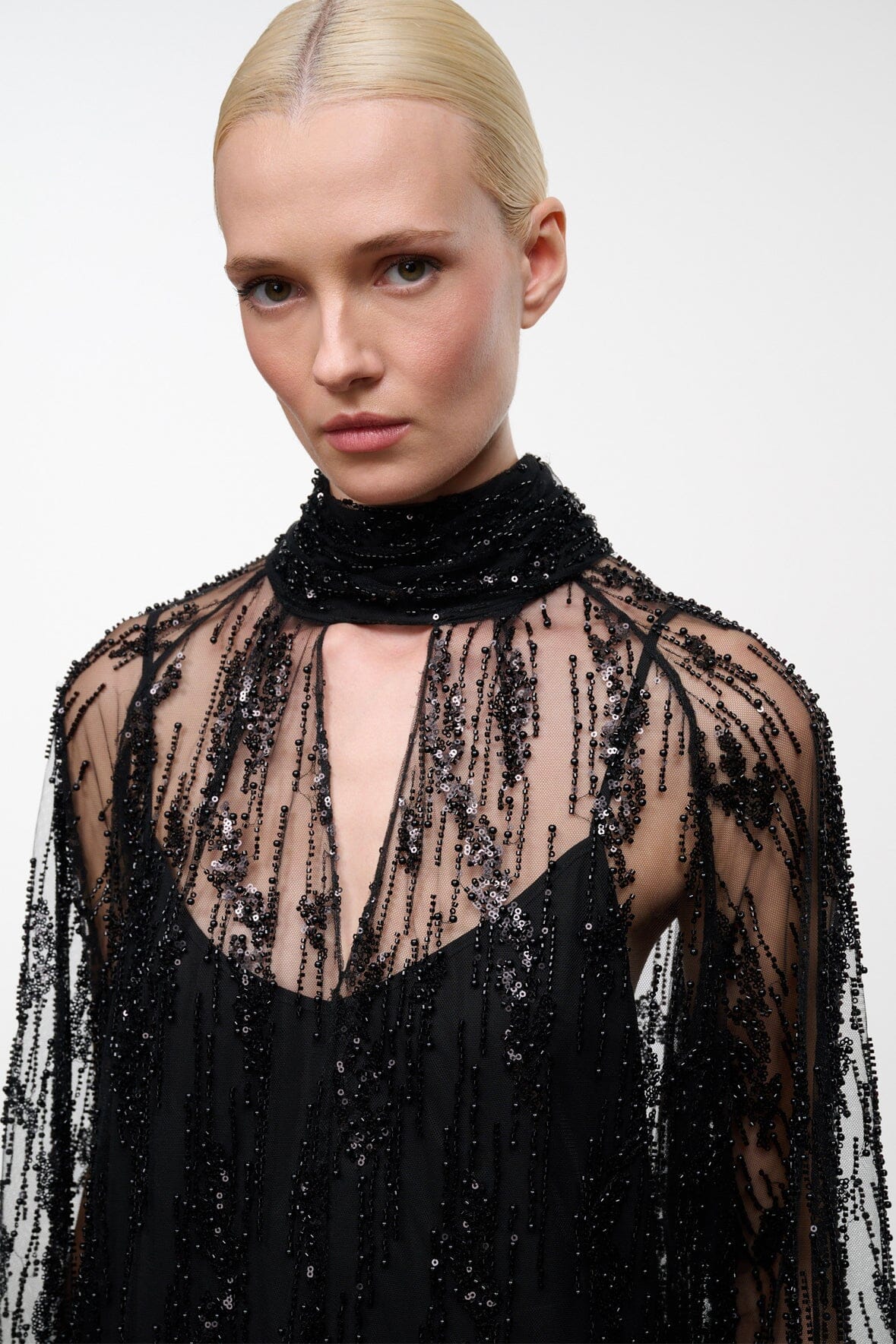 ESTHER MINI DRESS | BLACK