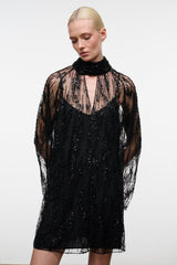 ESTHER MINI DRESS | BLACK