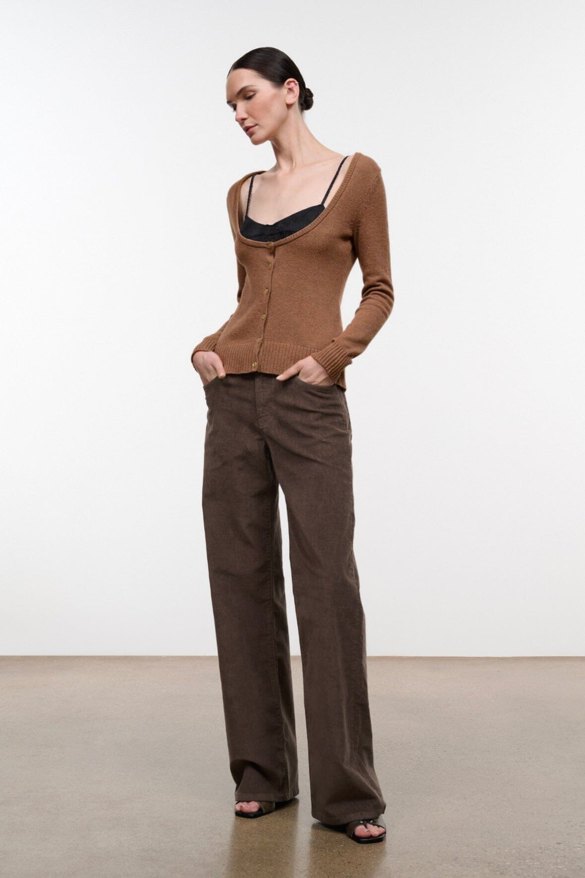 NATASHA CASHMERE SWEATER | CIGAR