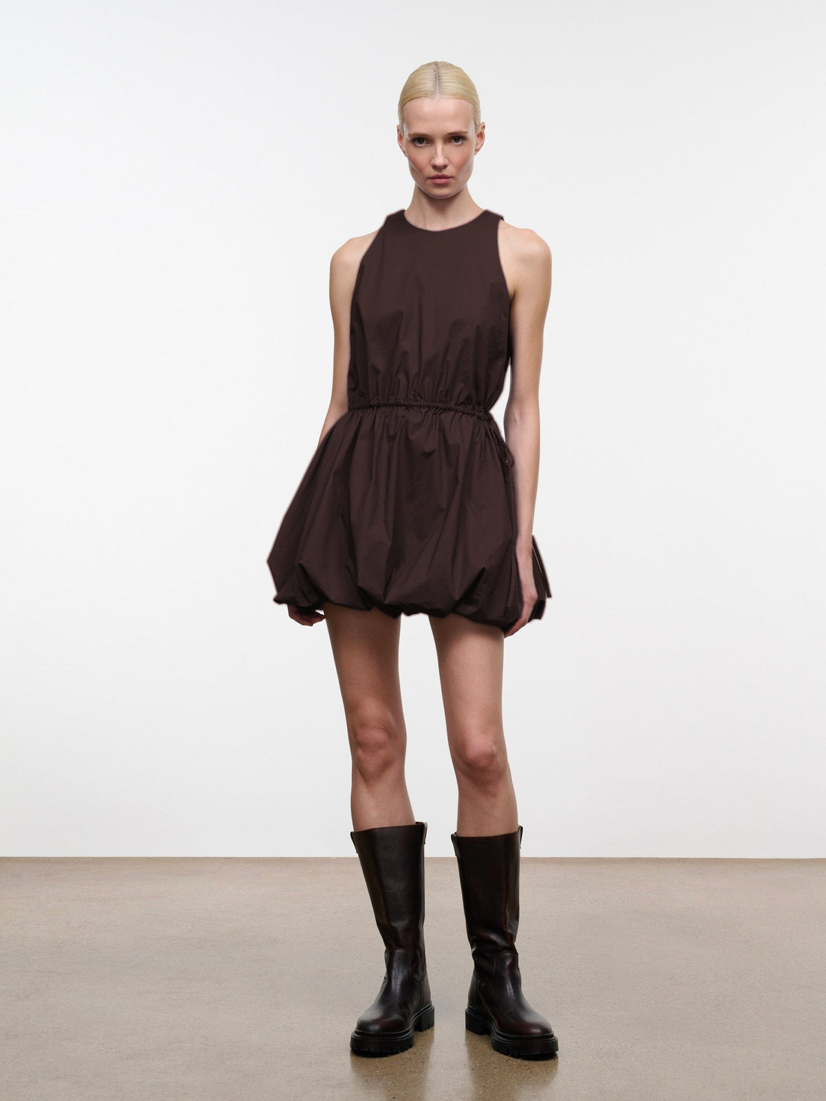 MOLLY MINI DRESS | EARTH