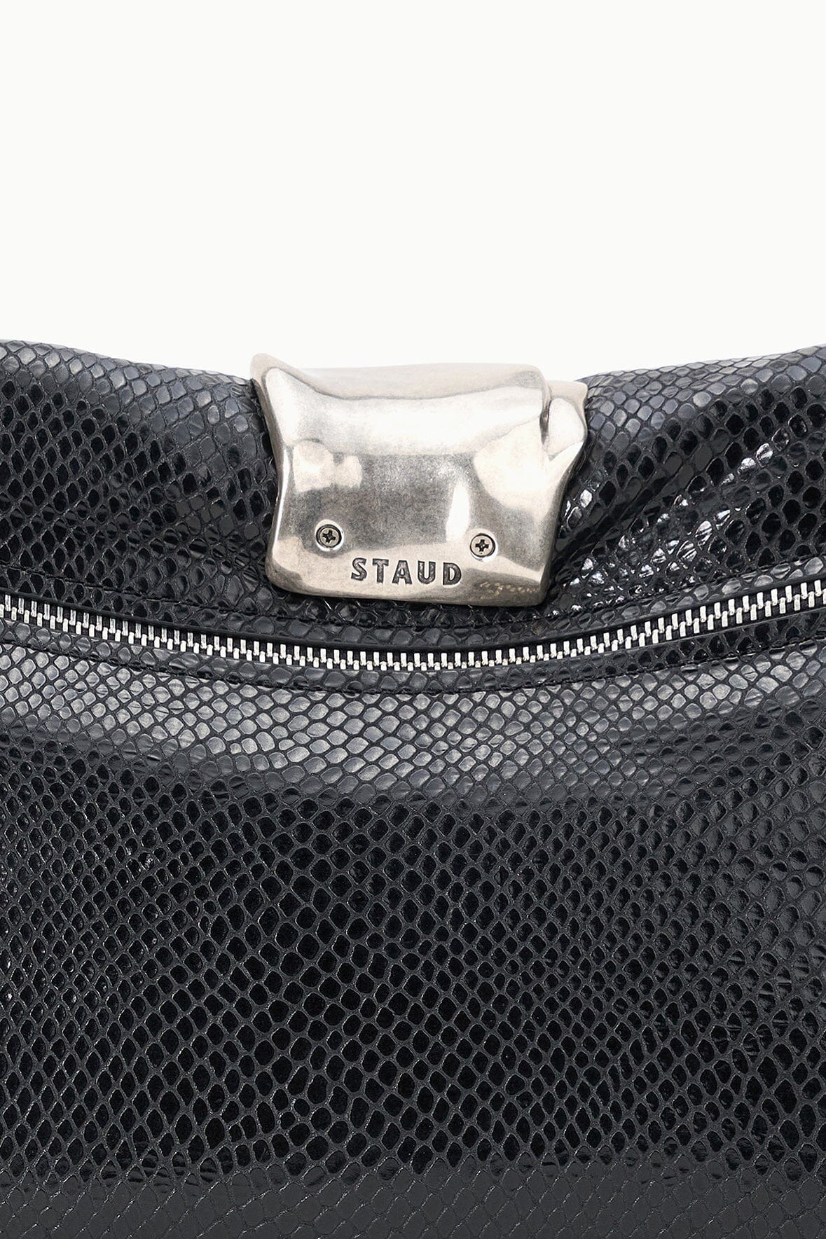 CUFF CLUTCH | BLACK SNAKE