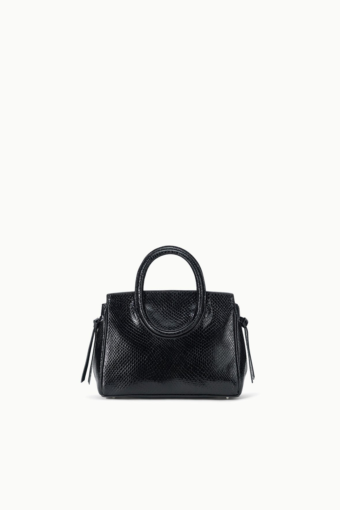 MAUDE MINI CARRYALL | BLACK SNAKE